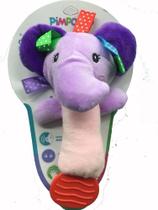 Brinquedo Chocalho Com Mordedor Elefante - Pimpolho