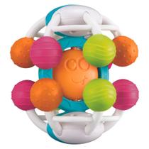 Brinquedo chocalho de atividades mordedor bebe bola colorida infantil texturas