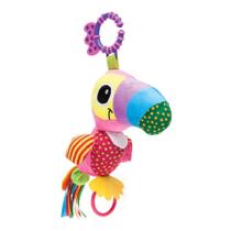 Brinquedo Chocalho De Bebê Mordedor Pelúcia Tucano Zuzu Buba