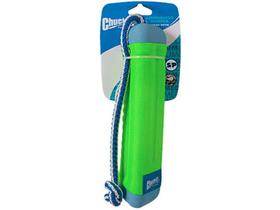 Brinquedo Chuckit Amphibious Bumper Cabo de Guerra Interativo Flutua Para Cães Pequeno - Verde