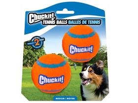 Brinquedo Chuckit Tennis Balls Pack 2 Bolas Para Cães Médio