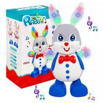 Brinquedo Coelho Dançante Musical E Luz Dança Mexe Som Brinquedo Coelho Dançante Musical E Luz Dança Mexe Som
