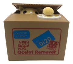 Brinquedo Cofre Divertido Gato Rouba Moedas - Robber Cat