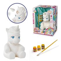 Brinquedo Cofrinho De Colorir Unicórnio Cofre Boneco Em Vinil - Adijomar Brinquedo Cofrinho De Colorir Unicórnio Cofre Boneco Em Vinil - Adijomar