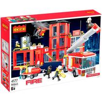Brinquedo Cogo Fire Estação 4177 862 Peças
