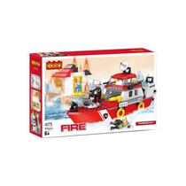 Brinquedo Cogo Fireboat 4173 316 Peças