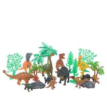 Brinquedo Coleção Dinossauros Sortidos 21 Pçs Blister Animal Planet Warner +3