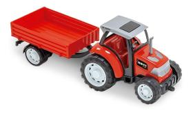 Brinquedo Coleção Mini Trator Carreta Infantil