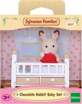 Brinquedo Colecionáveis Bebê Coelho Chocolate e Cama - Sylvanian Families Brinquedo Colecionáveis Bebê Coelho Chocolate e Cama - Sylvanian Families