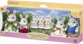 Brinquedo Colecionáveis Família dos Coelhos Cauda de Algodão Kit de Celebração - Sylvanian Families Brinquedo Colecionáveis Família dos Coelhos Cauda de Algodão Kit de Celebração - Sylvanian Families