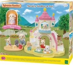 Brinquedo Colecionáveis Piscina e Caixa de Areia Jardim da Infância - Sylvanian Families