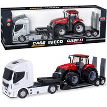 Brinquedo Colecionável Miniatura Caminhão Iveco Trator Case Brinquedo Colecionável Miniatura Caminhão Iveco Trator Case