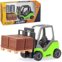 Brinquedo Colecionável Miniatura Empilhadeira Agile Working Brinquedo Colecionável Miniatura Empilhadeira Agile Working