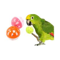 Brinquedo Colorido De Bola Rolante Para Pássaros, 10 Peças, Suprimentos Divertidos Para Gaiola De - NONE