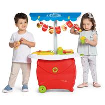 Brinquedo Colorido Mini Chef Food Truck Tateti +3 Anos