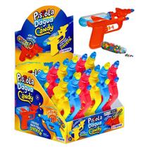 Brinquedo Com Balinha Pistola D'Agua Candy Audaz 1cx c/ 12un