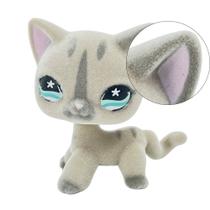 Brinquedo com figura de animal flocado, gato de cabelo curto 468, 5 cm Brinquedo com figura de animal flocado, gato de cabelo curto 468, 5 cm