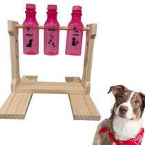 Brinquedo com garrafas para cachorro cães e gatos de colocar petiscos ração - Artigos Mariah