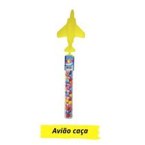 Brinquedo com Pastilhas Docinhas Avião de Brinquedo 28g Brinquedo com Pastilhas Docinhas Avião de Brinquedo 28g