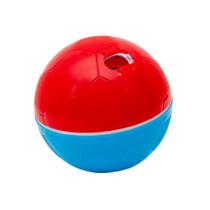 Brinquedo Comedouro Lento p/ Cães Crazy Ball Azul/Vermelha