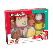 Brinquedo Conjunto de Comidas DIY 13 Peças Domni Brinquedo Conjunto de Comidas DIY 13 Peças Domni