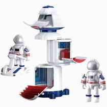 Brinquedo Conjunto Foguete espacial Com Astronauta e Mini Nave