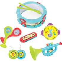 Brinquedo conjunto musical infantil minha primeira bandinha-buba