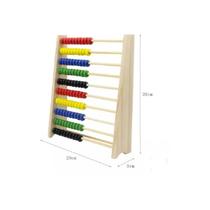 Brinquedo Contador Ábaco Madeira 100 Bolas