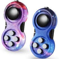 Brinquedo controlador de jogo Fidget Pad, 2 peças Skylety para TDAH e autismo