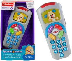 Brinquedo Controle Remoto do Cachorrinho - Aprender e Brincar - Fisher Price - Luz e Som - Mattel