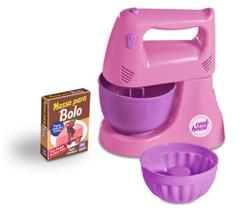 Brinquedo Cook House Infantil Batedeira C/ 4 Peças Zuca Toys