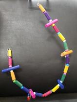 Brinquedo Cordão Poleiro - Diversos Tamanhos Brinquedo Cordão Poleiro - Diversos Tamanhos