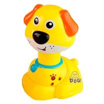 Brinquedo Corre-Corre Happy Cachorrinho Zoop Toys Amarelo