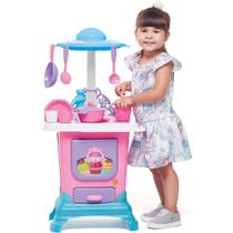 Brinquedo Cozinha Castelo infantil Com Acessório E Pia Sai Água Ta Te Ti - Calesita
