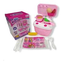 Brinquedo Cozinha Criança Infantil Kit Papinha Para Bebe