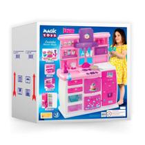 Brinquedo Cozinha Infantil Completa Com Água Som - Magic Toys Brinquedo Cozinha Infantil Completa Com Água Som - Magic Toys