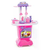 Brinquedo Cozinha Tateti Top Chef Rosa e Lilás Brinquedo Cozinha Tateti Top Chef Rosa e Lilás