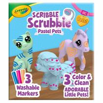 Brinquedo Crayola Scribble Scrubbie Pastel Pets - Para Animais de Estimação (3+)