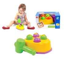 Brinquedo Criança Infantil Bate Martelo Rata Tuff Educativo - Jp Brink