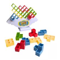 Brinquedo Criança Jogo Educativo Equilibrista Tetris Encaixe - Art Brink