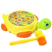 Brinquedo Criança Tartaruga Bate Hamster Com Martelinho - Bee Toys