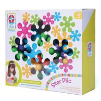 Brinquedo Criativo De Montar Star Plic Estrela Baby