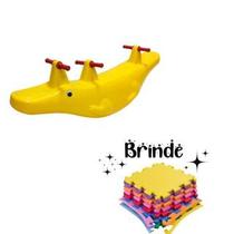 Brinquedo Crocodilo de Plástico Ideal para Crianças Aventuras