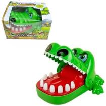 Brinquedo Crocodilo Dentista Infantil Jacaré Morde Dedo Risadas e Suspense Jacaré Dentista Mordedor Divertido Jogo de Pegadinha Crianças Brincadeiras