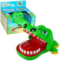 Brinquedo Crocodilo Dentista Infantil Jacaré Morde Dedo Risadas e Suspense Jacaré Dentista Mordedor Divertido Jogo de Pegadinha Crianças Brincadeiras Brinquedo Crocodilo Dentista Infantil Jacaré Morde Dedo Risadas e Suspense Jacaré Dentista Mordedor Divertido Jogo de Pegadinha Crianças Brincadeiras