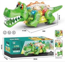 Brinquedo Crocodilo Musical com luz Brinquedo Crocodilo Musical com luz