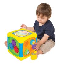 Brinquedo cubo de atividades musical - winfun