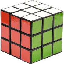 Brinquedo Cubo Mágico Médio 3X3 Cores - 6,5CM Brinquedo Cubo Mágico Médio 3X3 Cores - 6,5CM