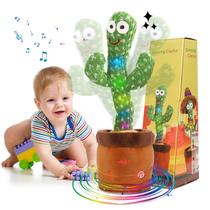 Brinquedo Dancing Cactus MIAODAM com volume ajustável com 120 músicas