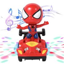 Brinquedo Dancing Robot Spider TOYLEMSAN Super Héró Car Kids 2-8 anos